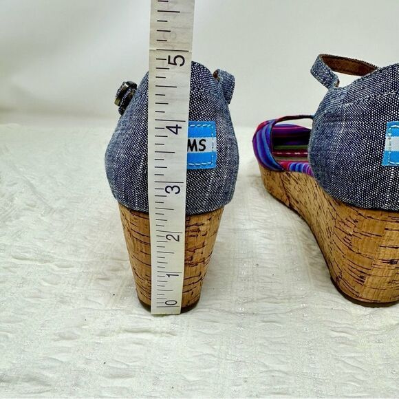 Toms Multi-color Wedges- Size 8.5 - Picture 8 of 14